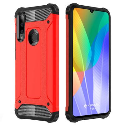 CaseUp Huawei Y6P Kılıf Tank Kırmızı