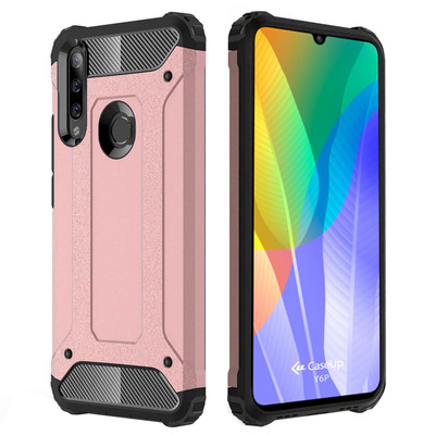 CaseUp Huawei Y6P Kılıf Tank Rose Gold