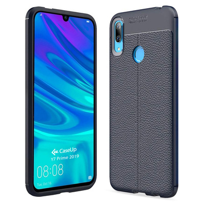 CaseUp Huawei Y7 Prime 2019 Kılıf Niss Silikon Lacivert