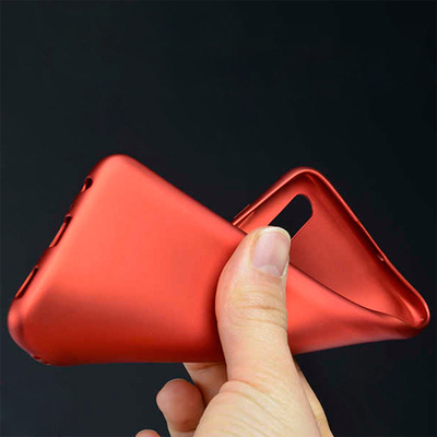 CaseUp Huawei Y8P Kılıf Matte Surface Kırmızı