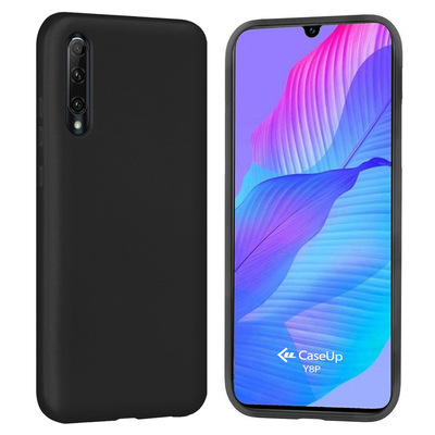 CaseUp Huawei Y8P Kılıf Matte Surface Siyah