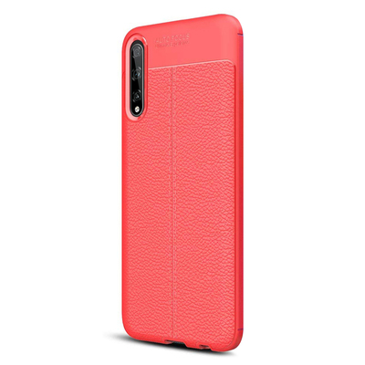 CaseUp Huawei Y8P Kılıf Niss Silikon Kırmızı