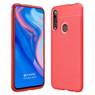 CaseUp Huawei Y9 Prime 2019 Kılıf Niss Silikon Kırmızı