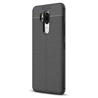 CaseUp LG G7 Kılıf Niss Silikon Siyah