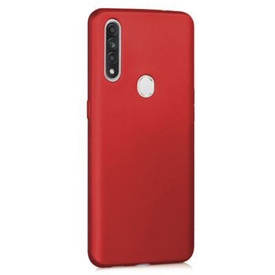 CaseUp Oppo A31 Kılıf Matte Surface Kırmızı