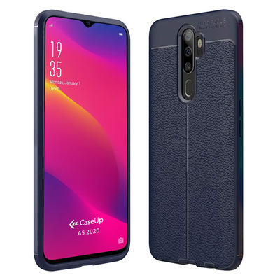 CaseUp Oppo A5 2020 Kılıf Niss Silikon Lacivert