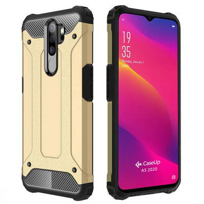 CaseUp Oppo A5 2020 Kılıf Tank Gold