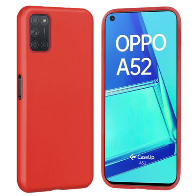 CaseUp Oppo A52 Kılıf Matte Surface Kırmızı