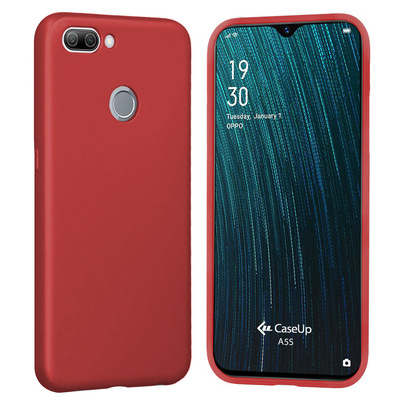 CaseUp Oppo A5S Kılıf Matte Surface Kırmızı