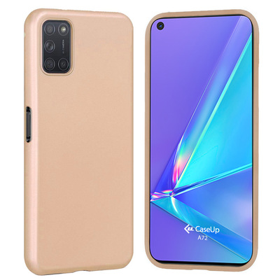 CaseUp Oppo A72 Kılıf Matte Surface Gold