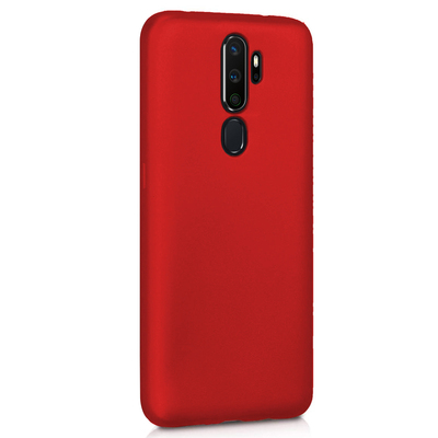 CaseUp Oppo A9 2020 Kılıf Matte Surface Kırmızı