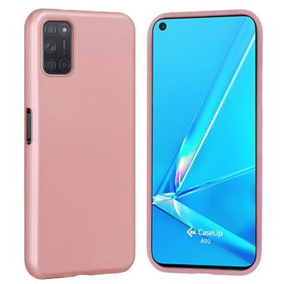 CaseUp Oppo A92 Kılıf Matte Surface Rose Gold