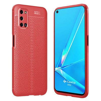 CaseUp Oppo A92 Kılıf Niss Silikon Kırmızı