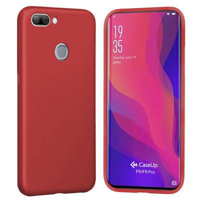 CaseUp Oppo F9 / F9 Pro Kılıf Matte Surface Kırmızı