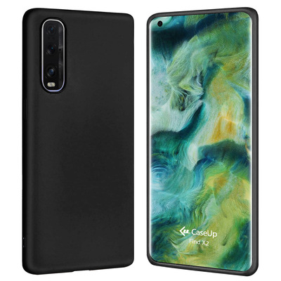 CaseUp Oppo Find X2 Kılıf Matte Surface Siyah