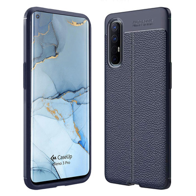 CaseUp Oppo Reno 3 Pro Kılıf Niss Silikon Lacivert