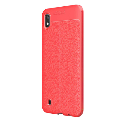 CaseUp Samsung Galaxy A10 Kılıf Niss Silikon Kırmızı