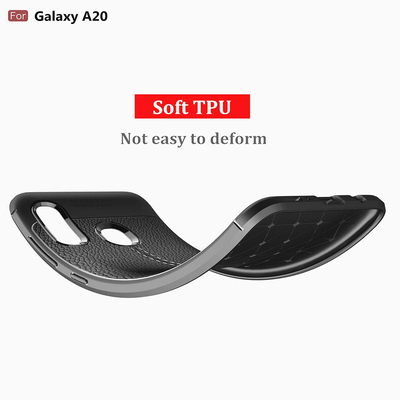 CaseUp Samsung Galaxy A20 Kılıf Niss Silikon Siyah