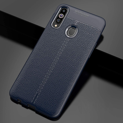 CaseUp Samsung Galaxy A20s Kılıf Niss Silikon Siyah