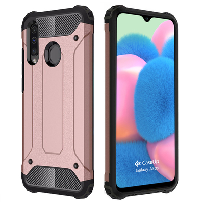 CaseUp Samsung Galaxy A30s Kılıf Tank Rose Gold