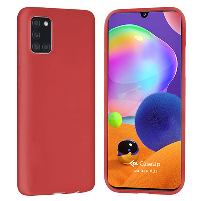 CaseUp Samsung Galaxy A31 Kılıf Matte Surface Kırmızı