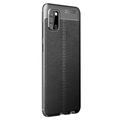 CaseUp Samsung Galaxy A31 Kılıf Niss Silikon Siyah