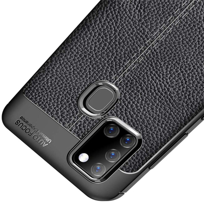 CaseUp Samsung Galaxy A31 Kılıf Niss Silikon Siyah