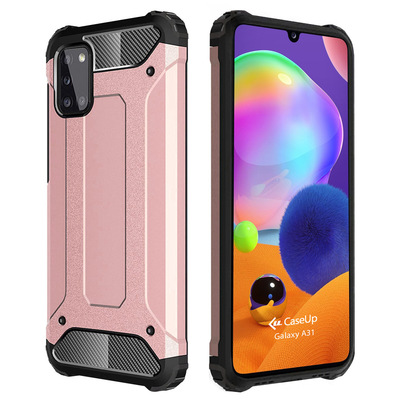 CaseUp Samsung Galaxy A31 Kılıf Tank Rose Gold