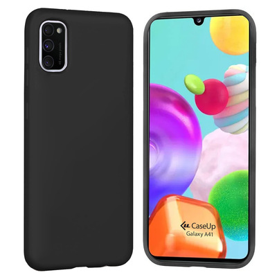 CaseUp Samsung Galaxy A41 Kılıf Matte Surface Siyah