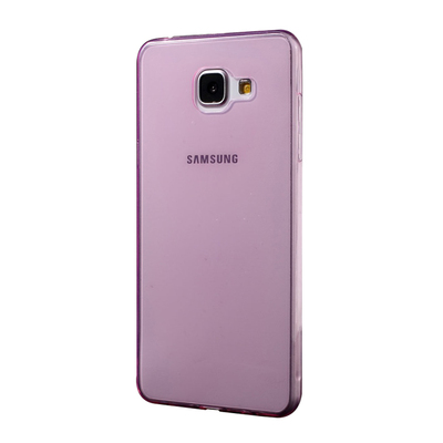 CaseUp Samsung Galaxy A5 2016 Kılıf Transparent Soft Pembe