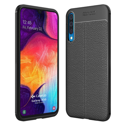 CaseUp Samsung Galaxy A50 Kılıf Niss Silikon Siyah