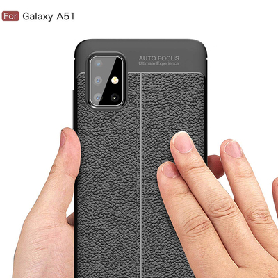 CaseUp Samsung Galaxy A51 Kılıf Niss Silikon Lacivert