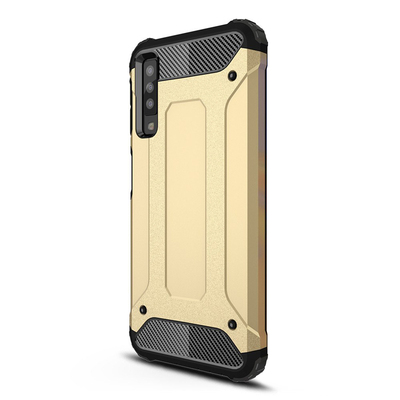 Caseup Samsung Galaxy A7 2018 Kılıf Tank Gold