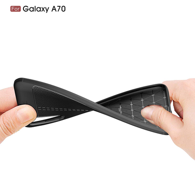 CaseUp Samsung Galaxy A70 Kılıf Niss Silikon Siyah