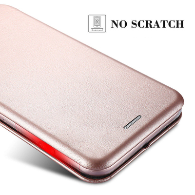 CaseUp Samsung Galaxy A81 Kılıf Manyetik Stantlı Flip Cover Rose Gold