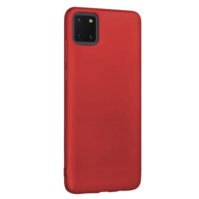 CaseUp Samsung Galaxy A81 Kılıf Matte Surface Kırmızı