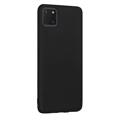 CaseUp Samsung Galaxy A81 Kılıf Matte Surface Siyah
