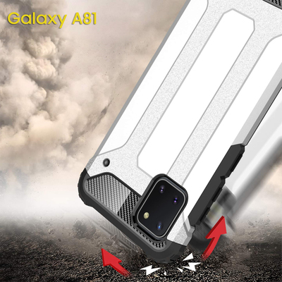 CaseUp Samsung Galaxy A81 Kılıf Tank Siyah