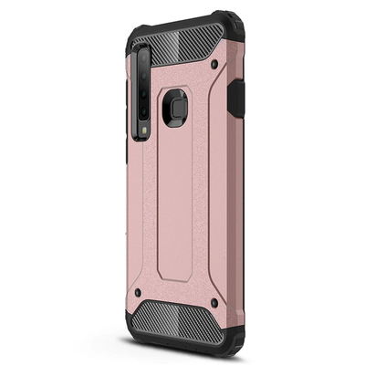 Caseup Samsung Galaxy A9 2018 Kılıf Tank Rose Gold