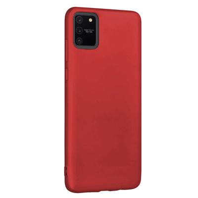 CaseUp Samsung Galaxy A91 Kılıf Matte Surface Kırmızı