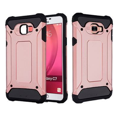 Caseup Samsung Galaxy C5 Kılıf Tank Rose Gold