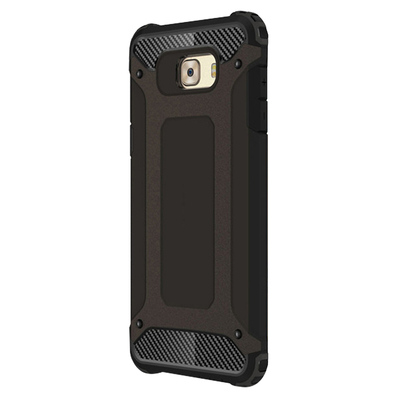 CaseUp Samsung Galaxy C7 Pro Kılıf Tank Siyah