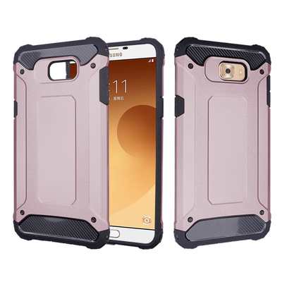 Caseup Samsung Galaxy C9 Pro Kılıf Tank Rose Gold