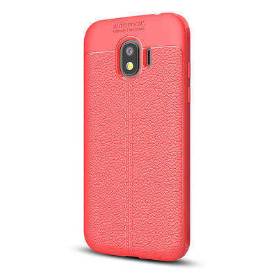 CaseUp Samsung Galaxy J2 Pro 2018 Kılıf Niss Silikon Kırmızı