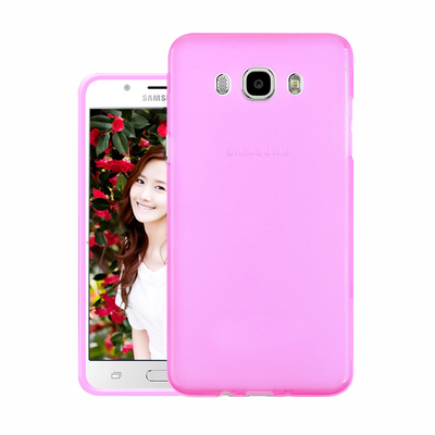 CaseUp Samsung Galaxy J5 2016 Kılıf Transparent Soft Pembe