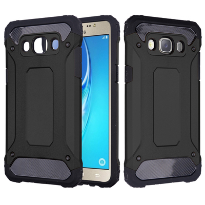 Caseup Samsung Galaxy J5 2016 Kılıf Tank Siyah