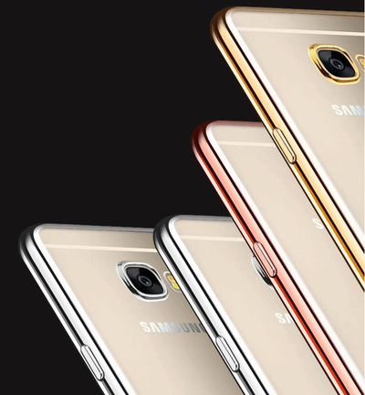 CaseUp Samsung Galaxy J5 Prime Lazer Kesim Silikon Kılıf Rose Gold