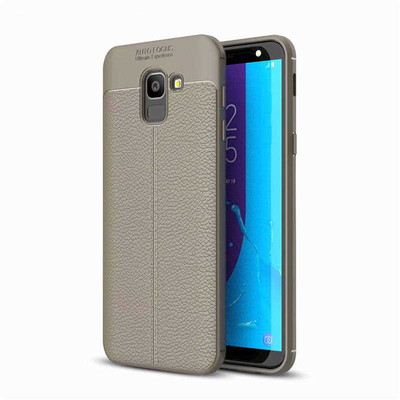 CaseUp Samsung Galaxy J6 Kılıf Niss Silikon Gri
