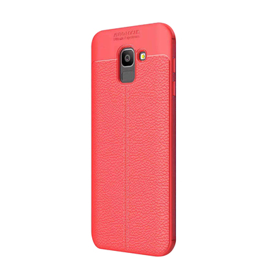 CaseUp Samsung Galaxy J6 Kılıf Niss Silikon Kırmızı