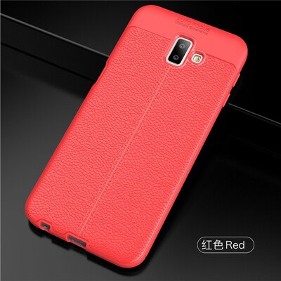 CaseUp Samsung Galaxy J6 Plus Kılıf Niss Silikon Kırmızı